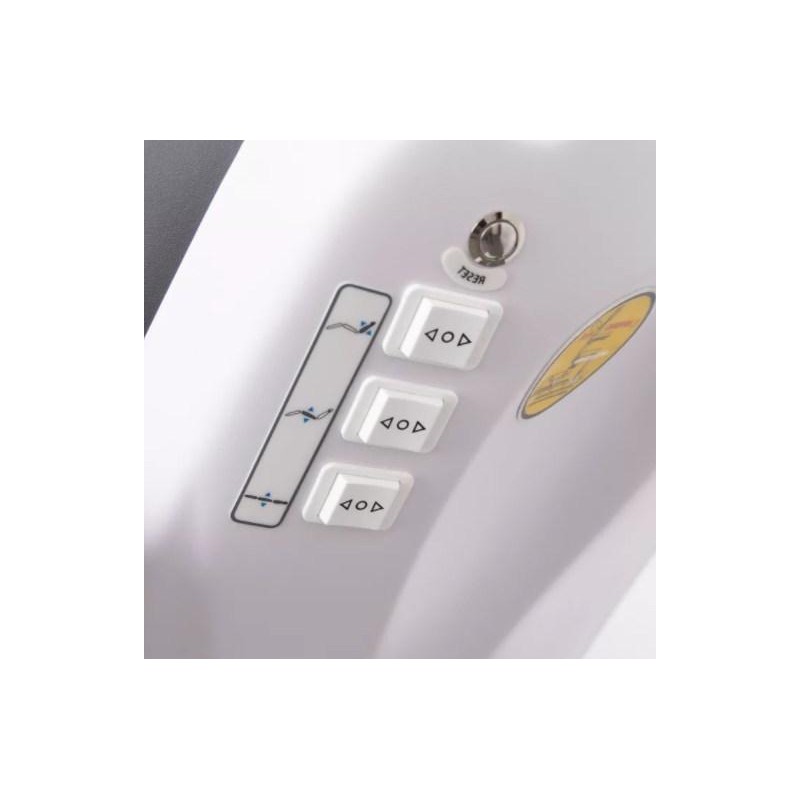 Fotel kosmetyczny UNICO Plus z podgrzewaniem biały -Fotele kosmetyczne elektryczne- 